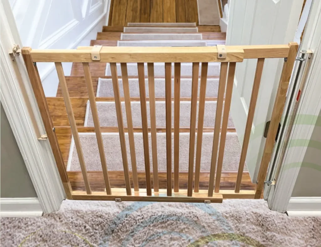 Cardinal Gates Stairway Special hardware-mounted dog gate